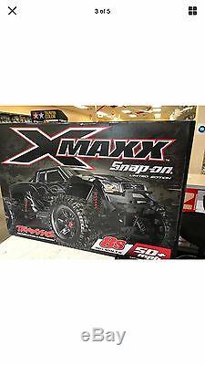 Snap-On Traxxas X-Maxx RC Truck Limited Edition Black 1/5 Scale X Maxx 8S