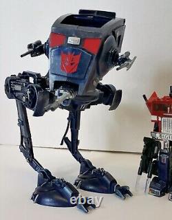 Soundwave Transformers x Star Wars AT ST War For Cybertron Inspired Custom