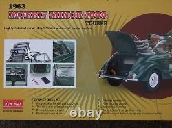 Sun Star 1963 Morris Minor 1000 Tourer 1/12 Scale Limited Edition Green BOXED