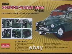 Sun Star 1963 Morris Minor 1000 Tourer 1/12 Scale Limited Edition Green BOXED