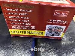 Sun Star D/c Routemaster Srm 25-850 Dye Queen's Silver Jubilee 2906 1.24 Scale