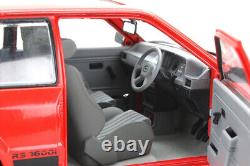 SunStar Ford Escort RS1600i 1984 Sunburst Red 1/18 Scale Diecast H4996R
