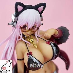 Super Sonico WF2019 Black cat ver Summer Limited Edition Non-Scale PVC Figure