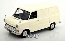 Superb Kk Scale 1/18 Diecast 1965 Ford Transit Van White/cream/ivory Kkdc180493