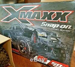 TRAXXAS XMAXX SNAPON RC TRUCK Limited Edition Black 8S Brushless 1/5 Scale