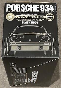 Tamiya Black Porsche Turbo RSR 934 Limited Edition 84057 GT-01 1/12 Scale 58001