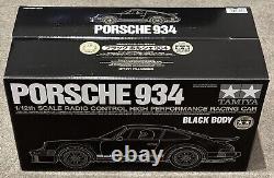 Tamiya Black Porsche Turbo RSR 934 Limited Edition 84057 GT-01 1/12 Scale 58001