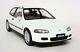 Tarmac 1/18 Scale Honda Civic EG6 SIR II 1992 White Resin Model Car Ltd 250pcs