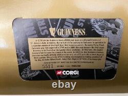 Trio of Ltd Edn Corgi Guinness 150 Scale Model Delivery Lorries. Unused & Boxed