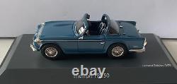 Triumph TR250 in blue 143 scale resin car model, Schuco, 08809, limited Edition