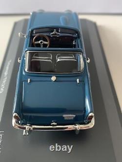 Triumph TR250 in blue 143 scale resin car model, Schuco, 08809, limited Edition