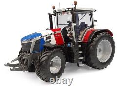 Uh Massey Ferguson 8s. 225 Bleu Blanc Rouge Edition Tractor 1/32 Scale Limited