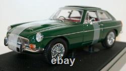 Universal Hobbies 1/18 scale 4457 MG MGC GT 1969 Racing Green