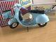 Vespa Xonex 16 Scale Model Limited Edition Blue Original box and papers NEW
