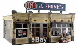 WOODLAND SCENICS O SCALE J FRANK'S GROCERY STORE BUILT & READY gauge WDS5851 NEW