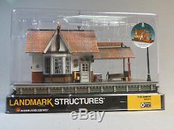 WOODLAND SCENICS O SCALE THE DEPOT BUILT & READY O GAUGE building train WDS5852