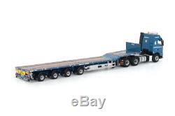 WSI 20-1012 Volvo FH2 Globetrotter 6x4 with Nooteboom Telestep trailer Scale 1
