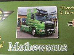 Wsi Scania T4 4x2 Tractor Unit-mathewson's-ltd Edition-150 Scale